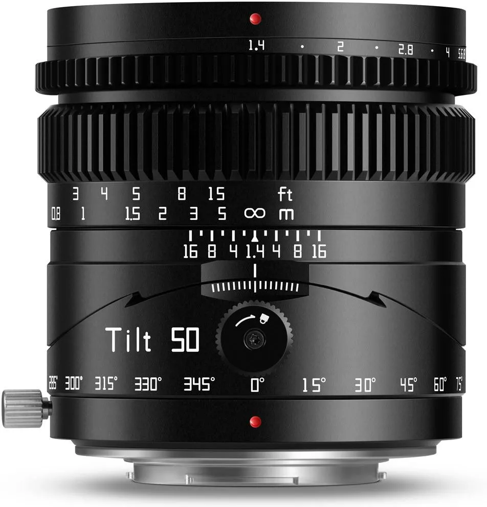 Объектив TTArtisan Tilt 50мм F1.4 Micro 4/3