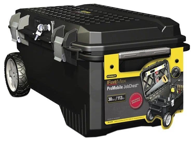 Ящик-тележка STANLEY FatMax Promobile Jobchest 1-94-850, 91x51.6x43.1 см, черный