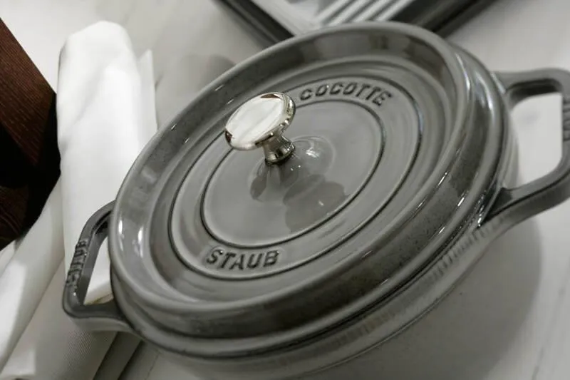 Чугунная жаровня Staub 0,8 л, Ø 14 см, серая 40509-475-0