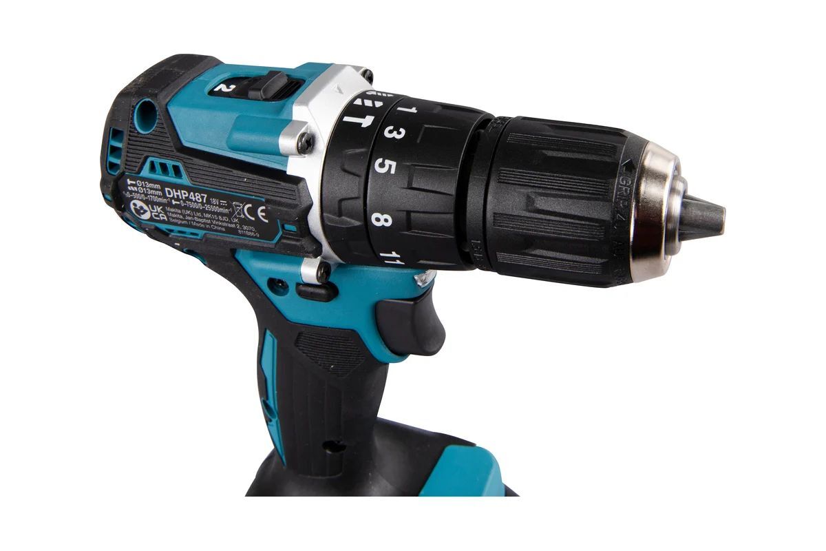 Ударная дрель Makita DHP487ZJ 18V LXT без АКБ и ЗУ