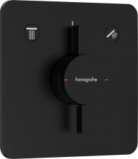 Смеситель для душа Hansgrohe Duoturn Q чёрный 75414670