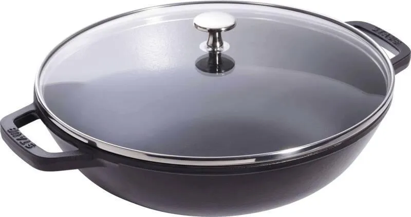 Чугунный вок Staub Ø 30 см, чёрный 40511-344-0