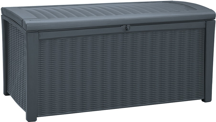 Садовый ящик Zakito Europe Keter Borneo 416L, антрацитовый, 129,5x70x62,5 см (ZE407753)