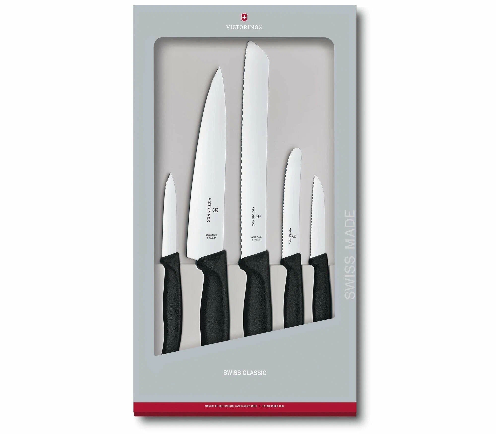 Набор VICTORINOX Swiss classic 6.7133.5G, 5 ножей