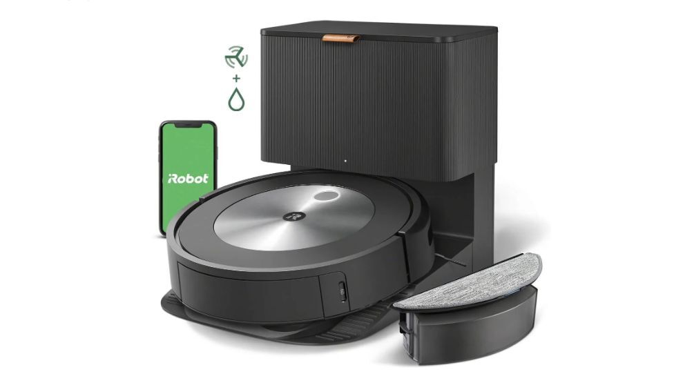 Робот-пылесос iRobot Roomba Combo j5578, чёрный