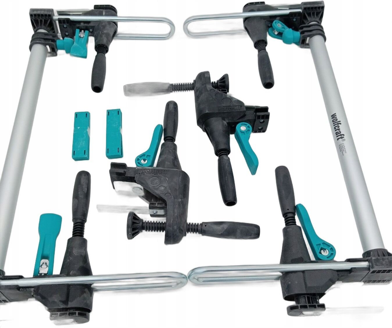 Набор для монтажа дверей Wolfcraft PRO 3679015, 12 шт