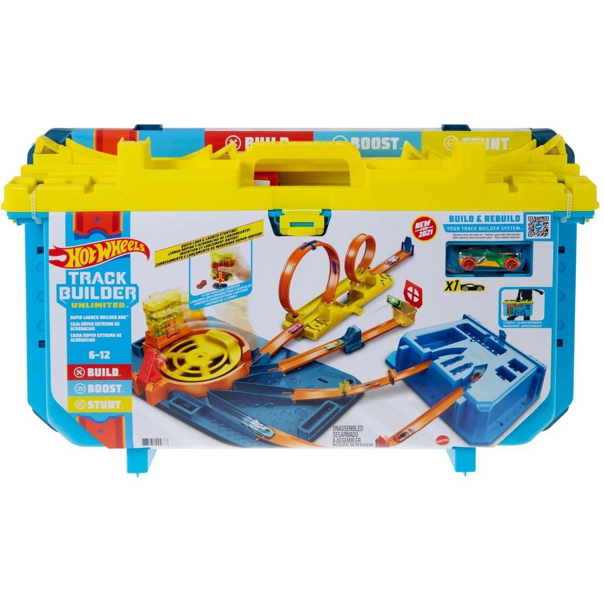 Игровой набор Hot Wheels конструктор Турбо Лаунчер GVG11