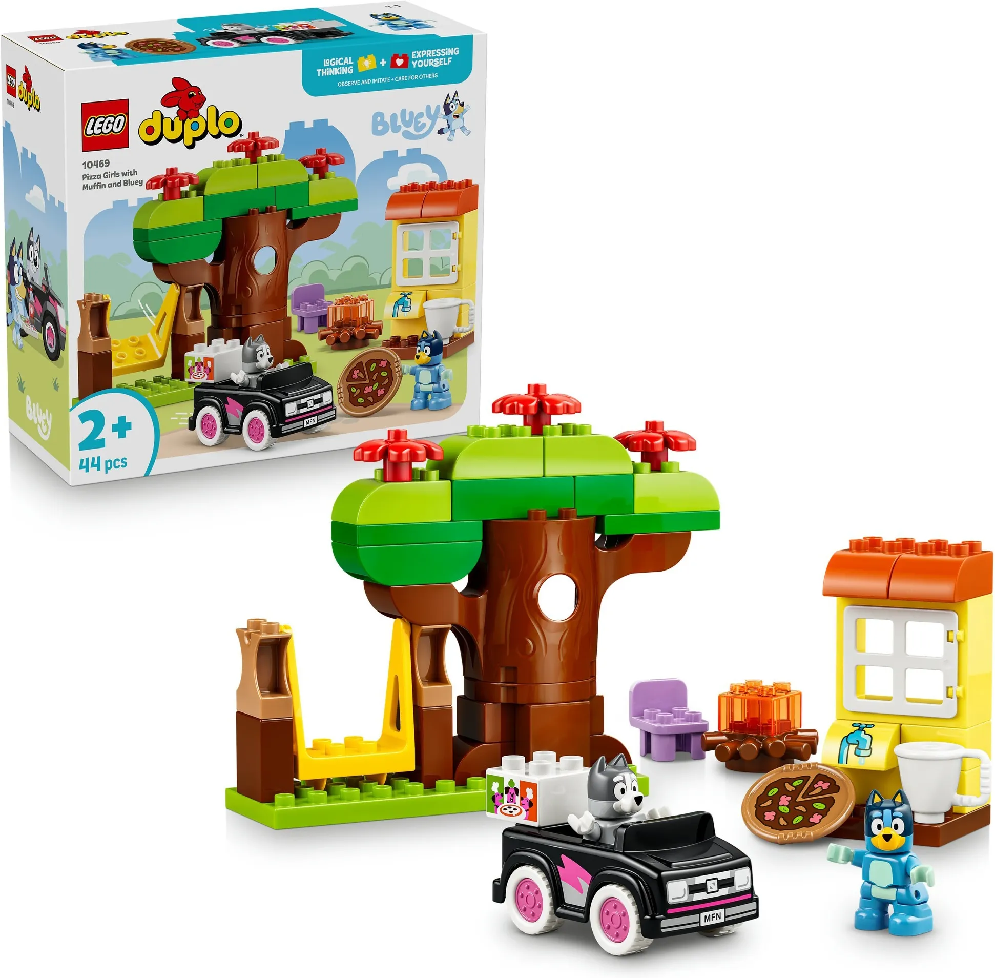 Конструктор LEGO DUPLO 10469 Пиццерия Маффин и Блуи
