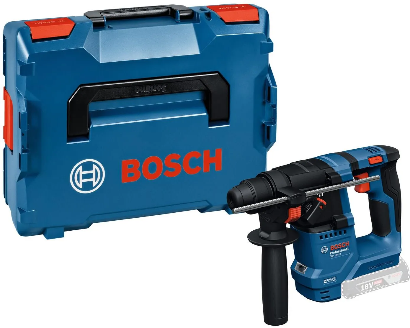 Аккумуляторный перфоратор Bosch GBH 18V-18 Professional 0611927003