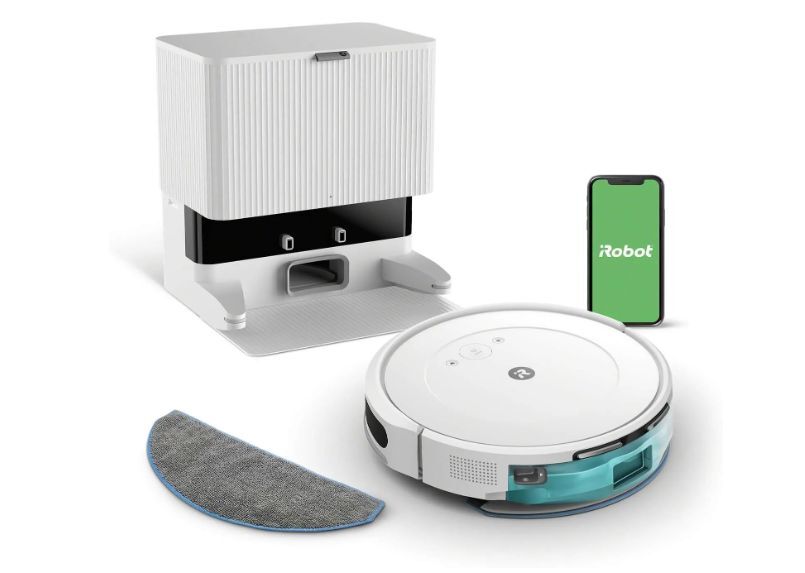 Робот-пылесос iRobot Romba Combo Essential 2 + станция очистки AutoEmpty, белый