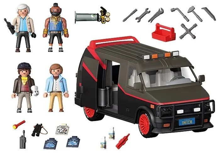 Конструктор Playmobil 70750 Фургон Команды А