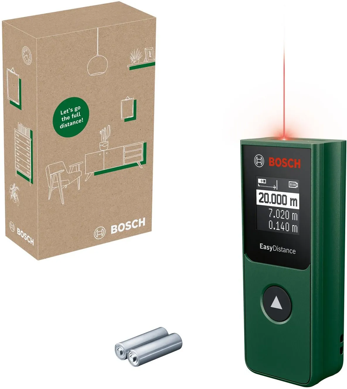Лазерный дальномер Bosch EasyDistance 20 0603672AZ0