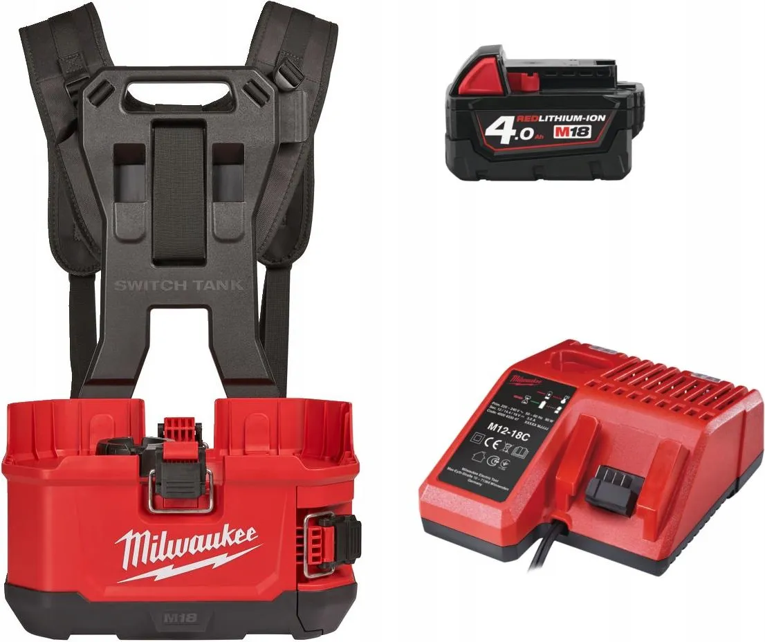 Аккумуляторный опрыскиватель Milwaukee M18 BPFFPH-401 4933464962 с АКБ и ЗУ