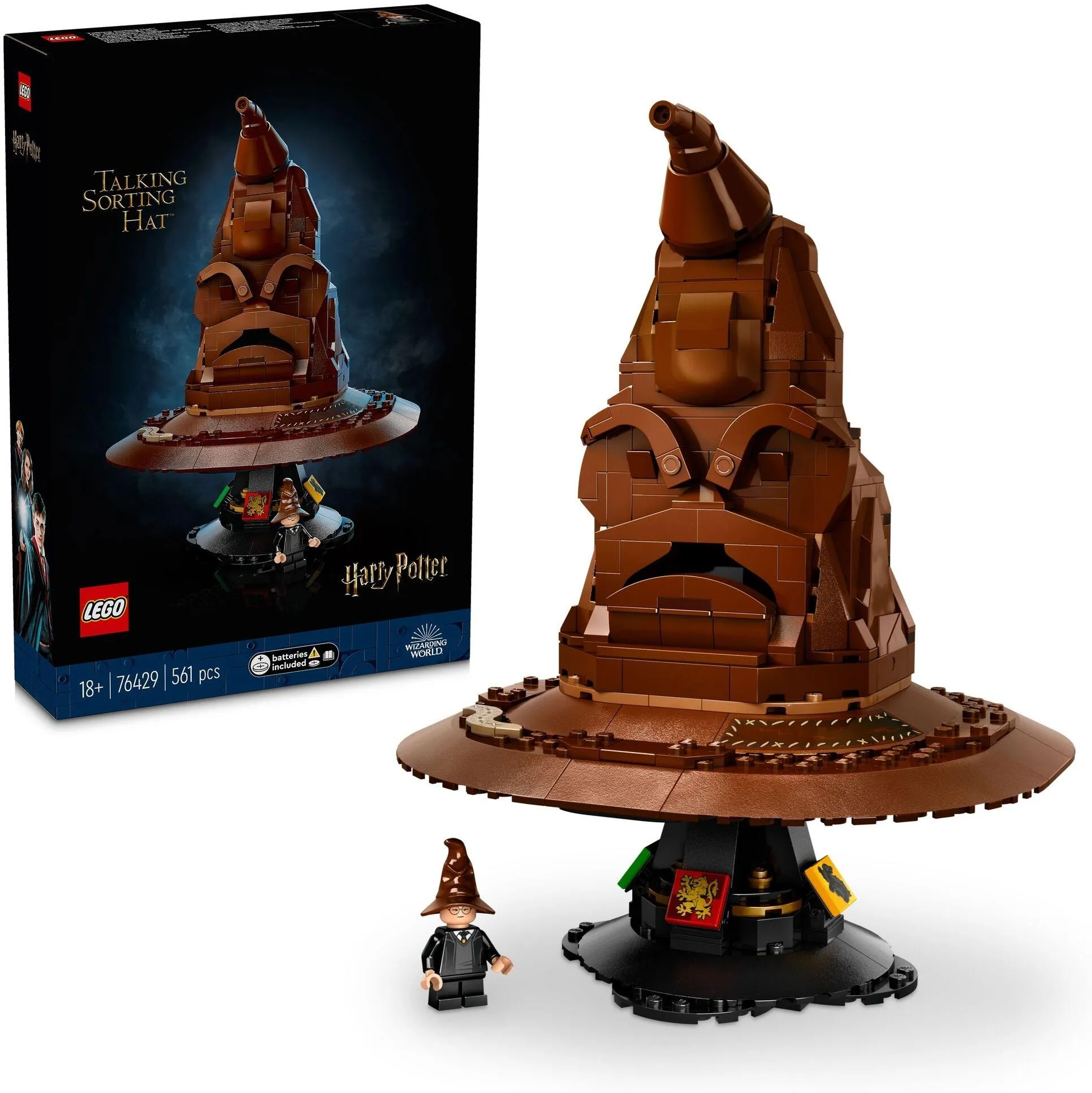 Конструктор LEGO Гарри Поттер Говорящая распределяющая шляпа 76429