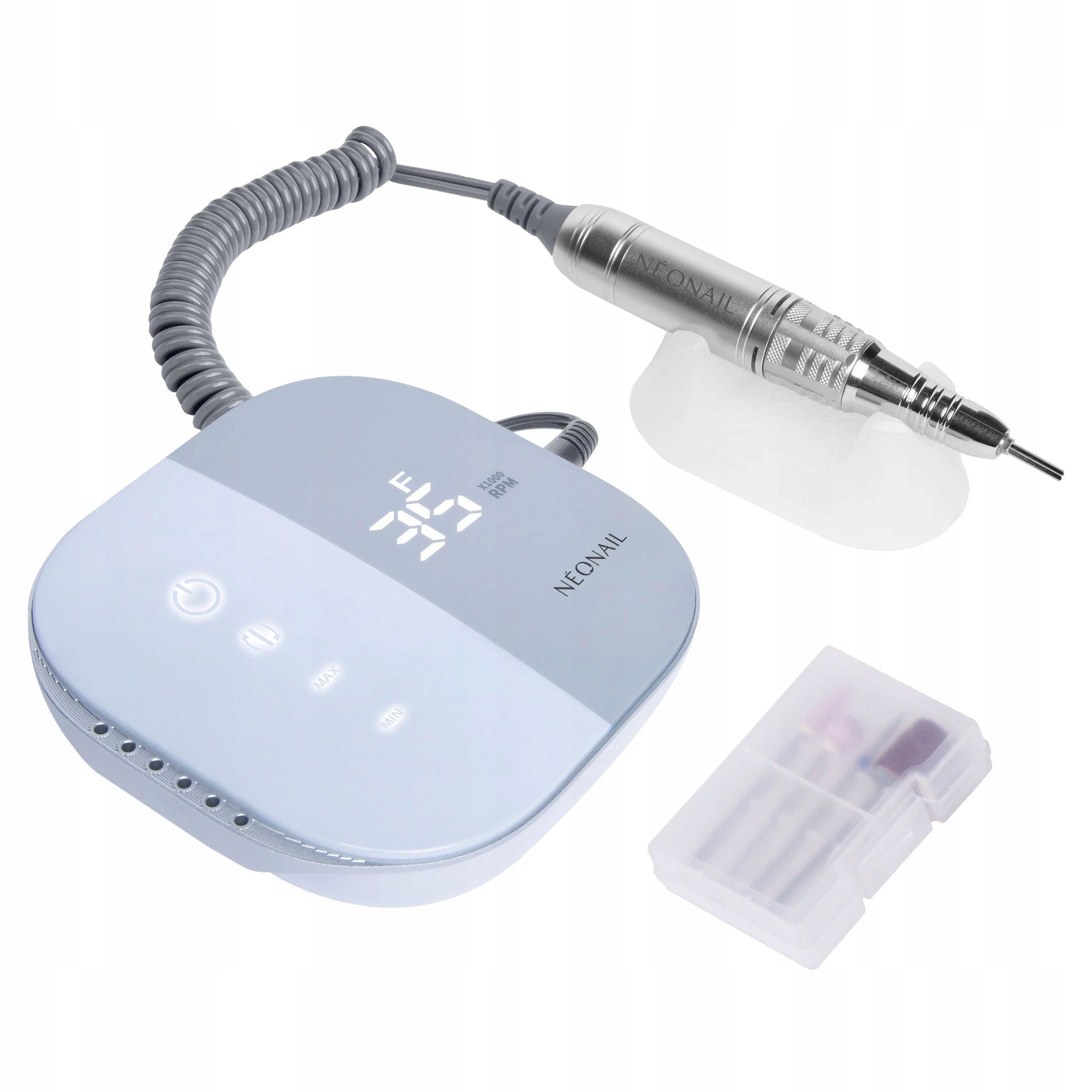 Фрезерный станок для маникюра NEONAIL Nail Drill NN M21 ONE TOUCH 21W Silver