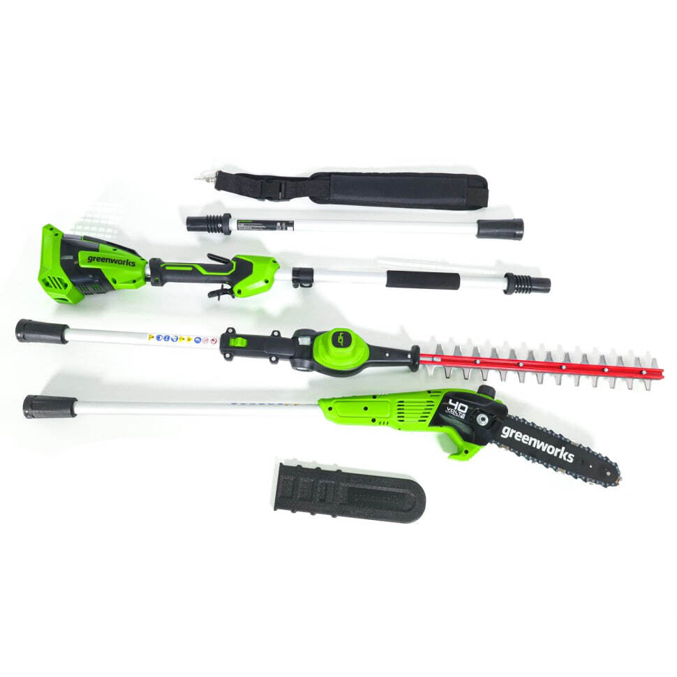 Кусторез и бензопила Greenworks GR1303307