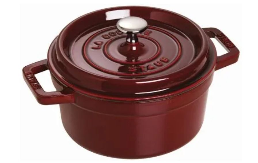 Чугунная кастрюля Staub Cocotte 20 см, гранатовая 405096450
