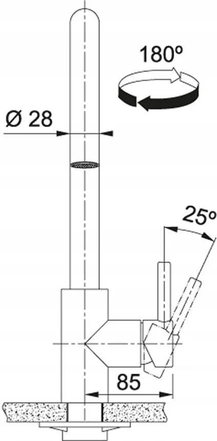 Кухонный кран Franke Eos Neo U pull-out spray 115.0529.207, нержавеющая сталь