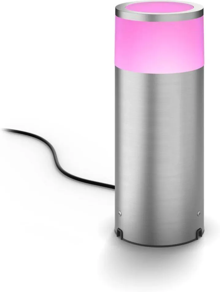 Уличный светильник-столб из нержавеющей стали PHILIPS Hue White and Color Ambiance Calla 929003098601