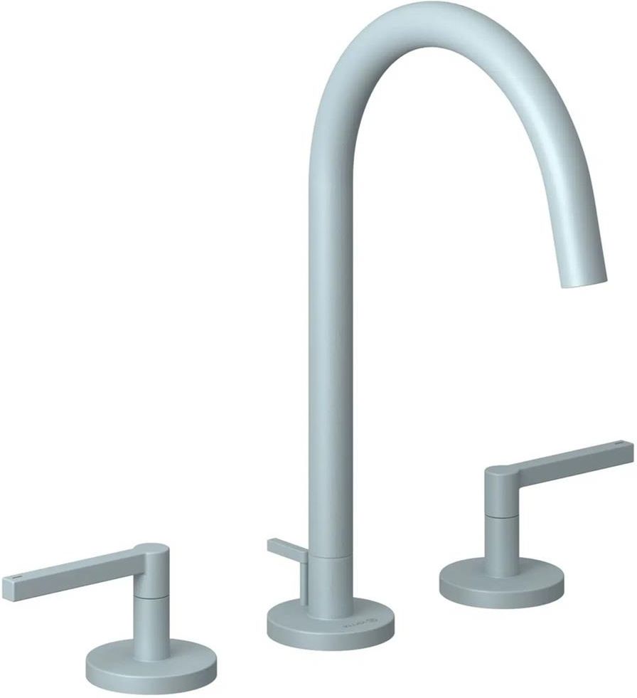 Смеситель для раковины Kludi Nova Fonte Puristic 20143O415, матовый голубой