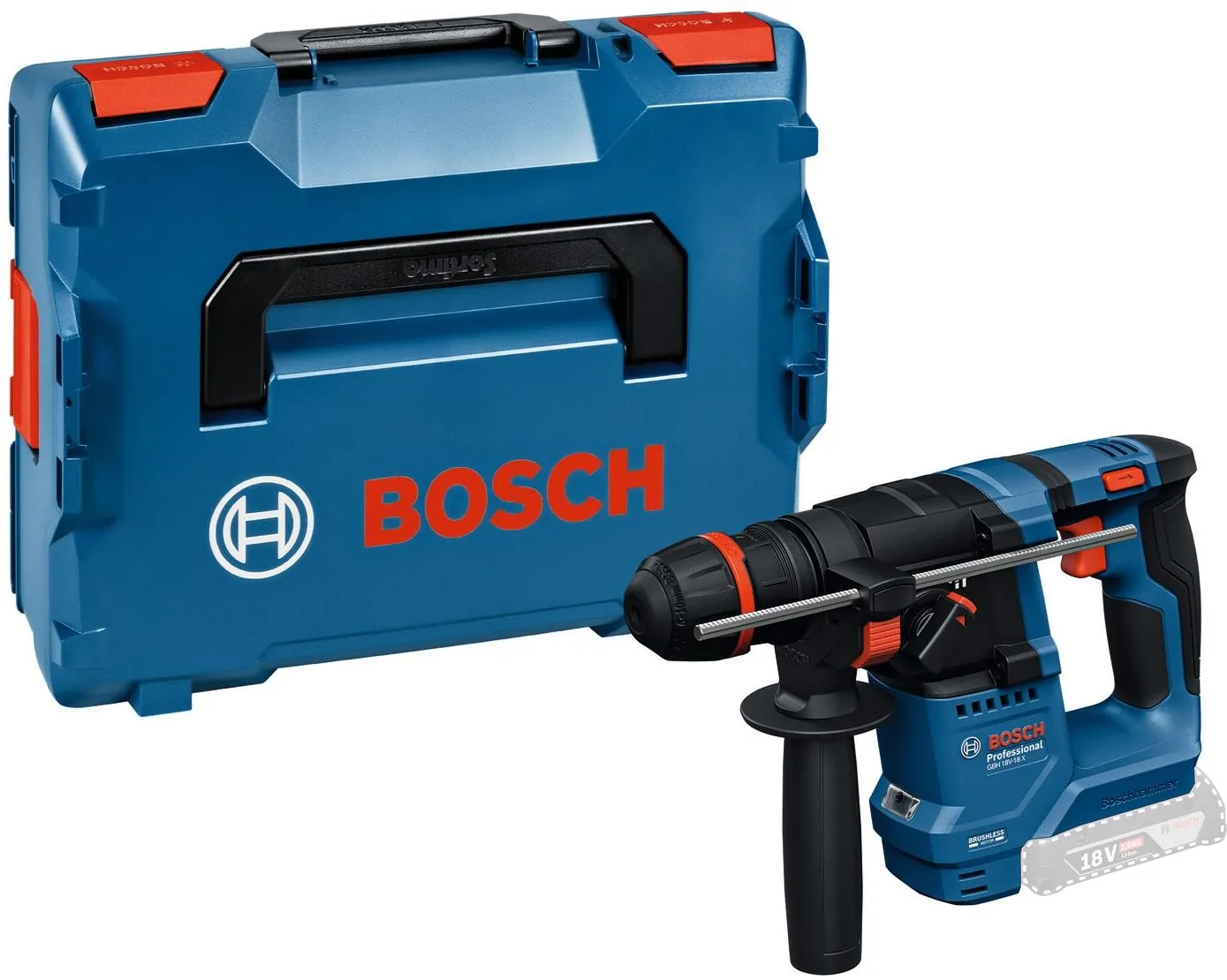 Аккумуляторный перфоратор Bosch GBH 18V-18 X Professional 0611927102
