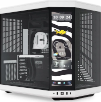 Компьютерный корпус HYTE Y70 Touch Infinite Midi Tower White/Black (CS-HYTE-Y70TTI-WB)