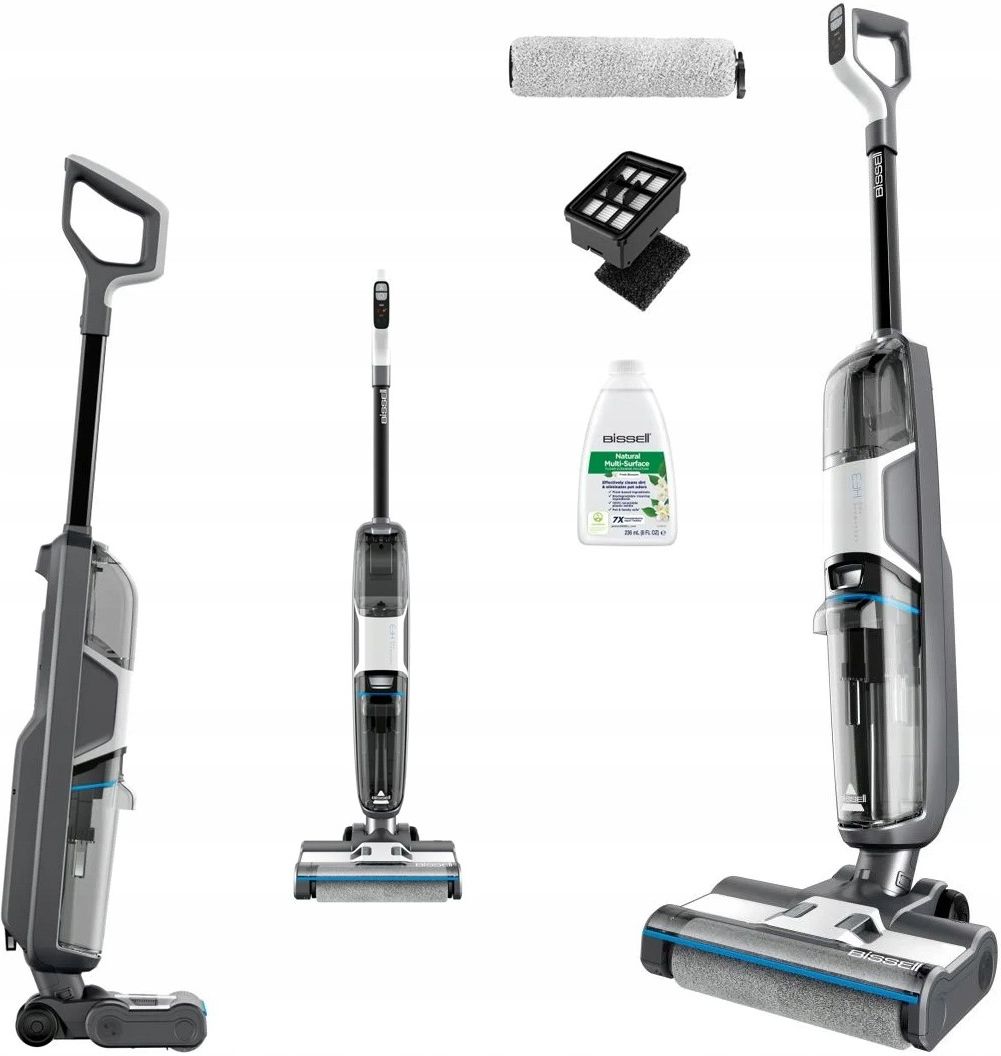 Вертикальный моющий пылесос BISSELL CrossWave HF3 Cordless Pro 3641N, чёрный