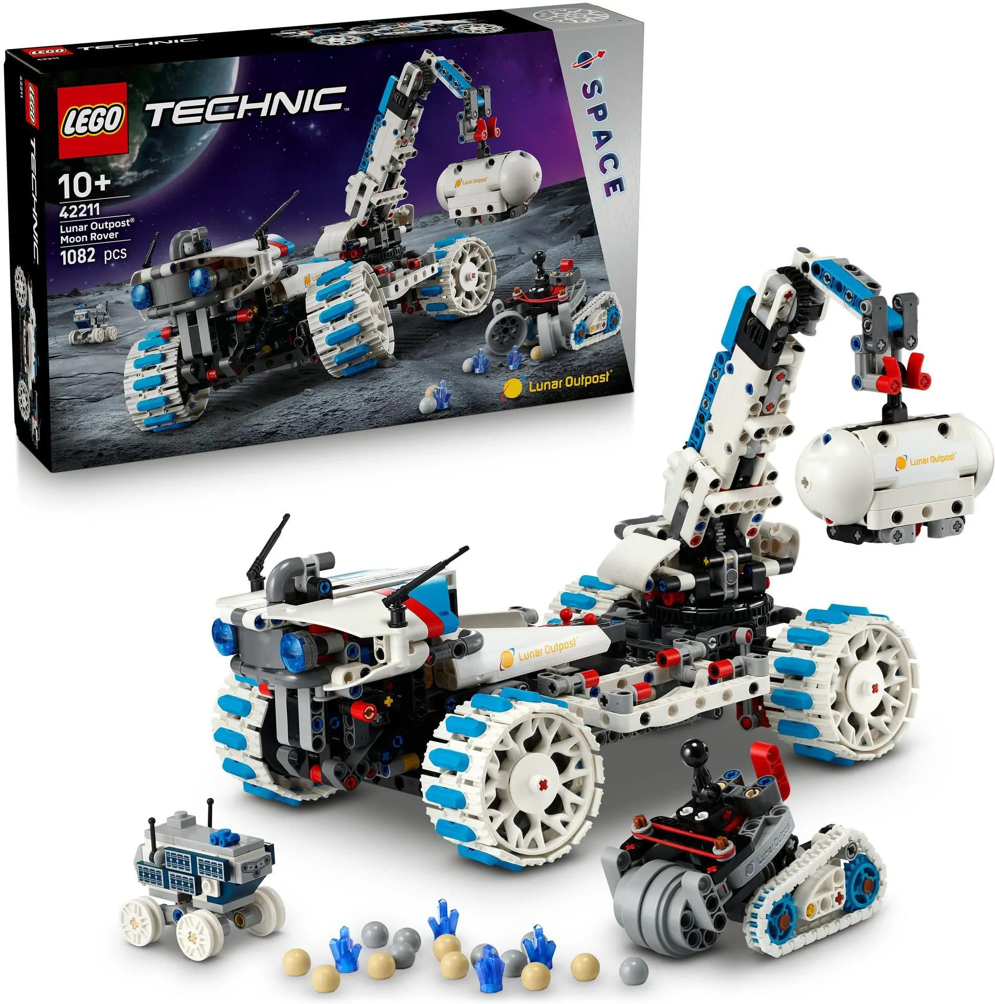 Конструктор LEGO Technic 42211 Космический марсоход Lunar Outpost