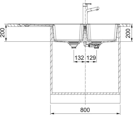Кухонная раковина Franke Centro CNG 621-116 114.0716.328, сланцевый серый
