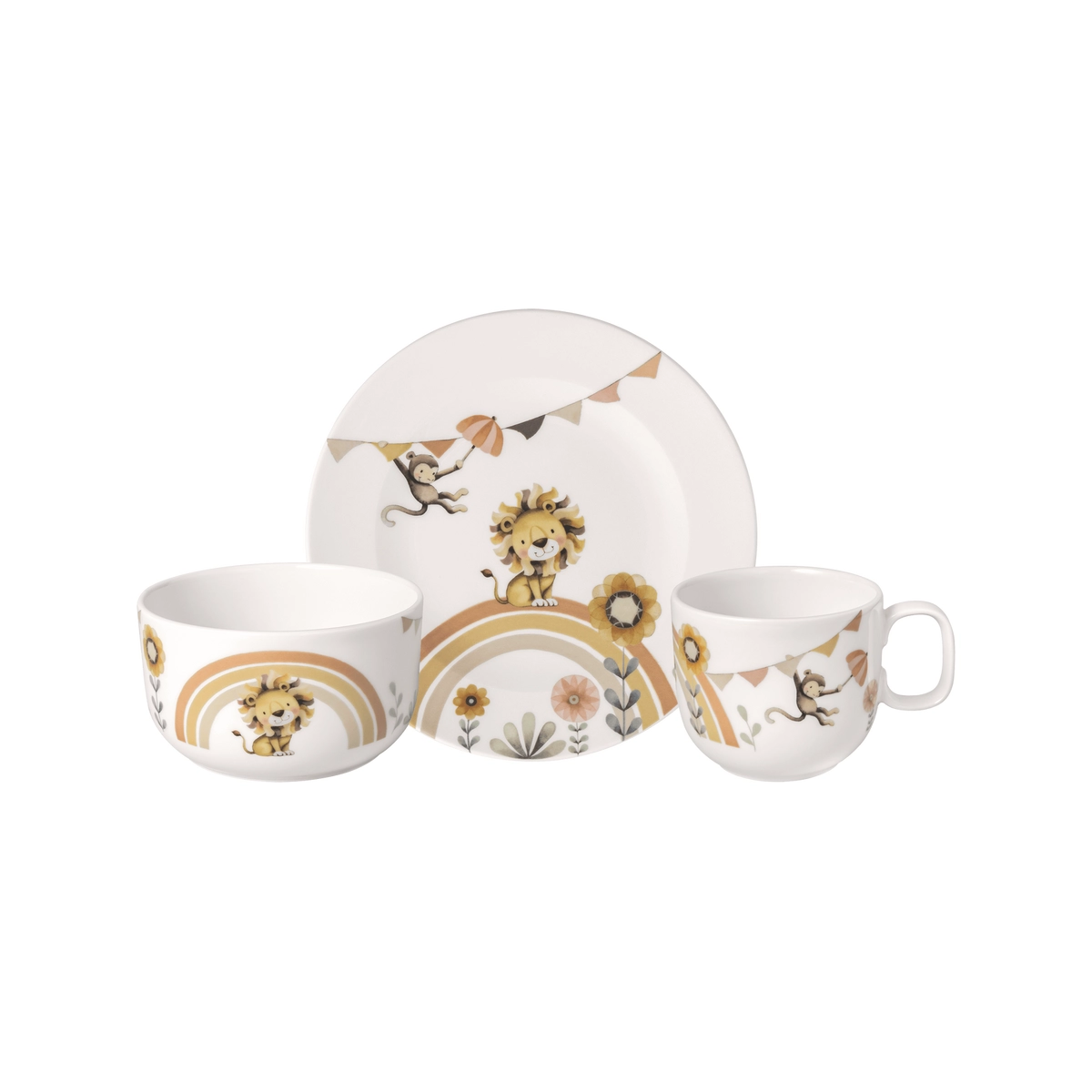 Набор посуды Villeroy & Boch Roar like a lion 1486738427 (3 предмета)
