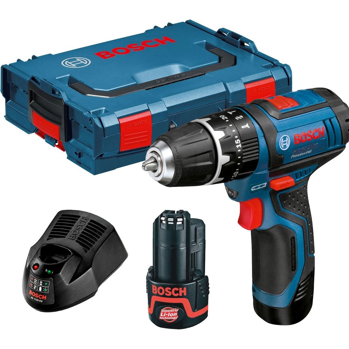 Аккумуляторная ударная дрель-шуруповерт Bosch GSB 10.8-2-LI 06019B6906