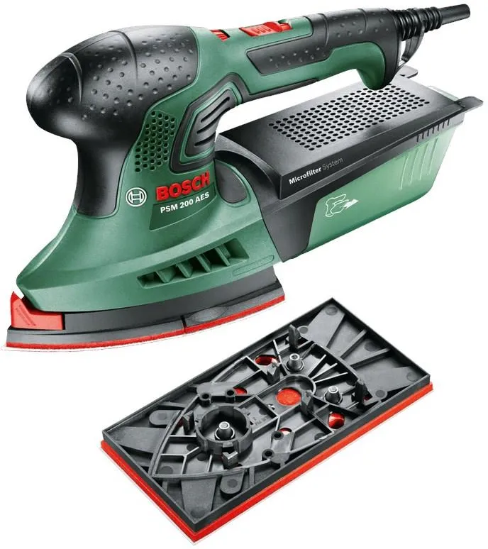 Вибрационная шлифовальная машина Bosch PSM 200 AES 06033B6000