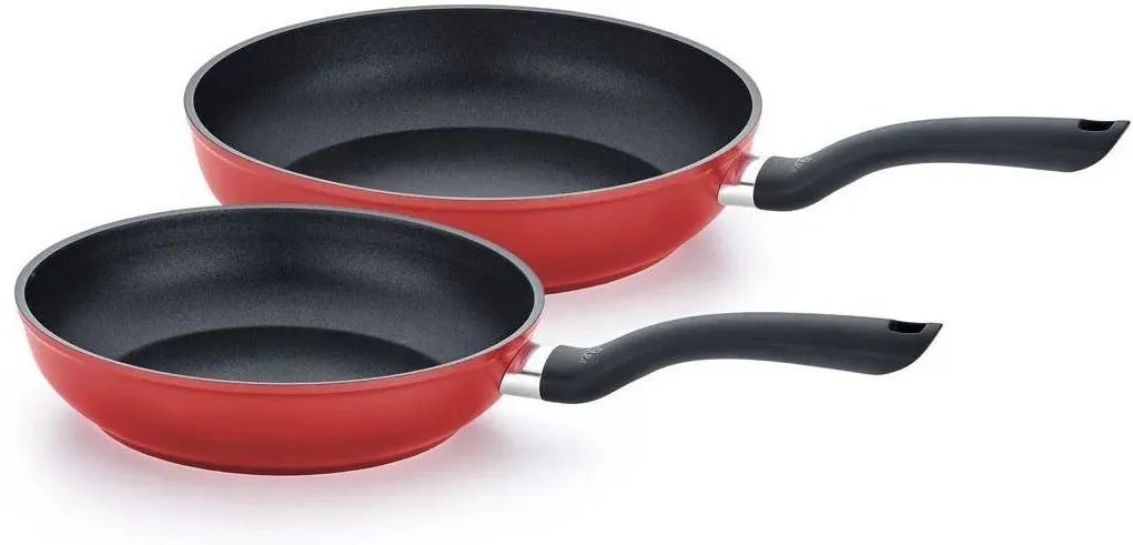 Набор Сковородок Fissler Cenit Red 2 Шт. Красный Алюминий