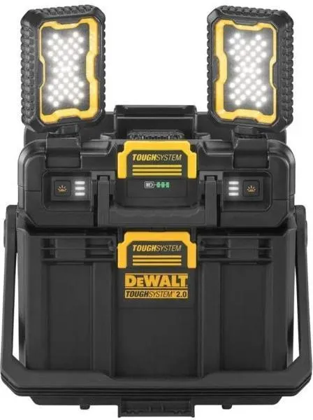 Ящик для инструментов DeWalt ToughSystem 2.0 с подсветкой (без аккумулятора и зарядного устройства)
