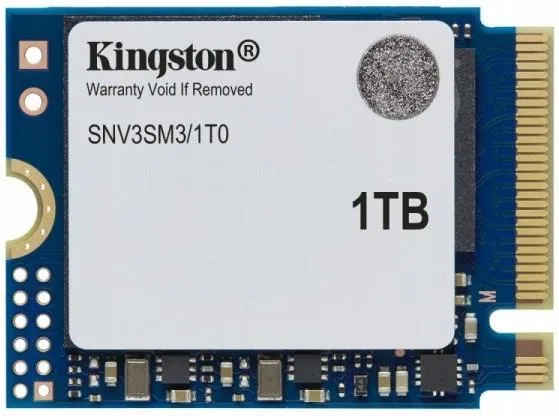 Твердотельный накопитель Kingston NV3 1TB M.2 2230 PCI-e 4.0 NVMe SNV3SM31T0
