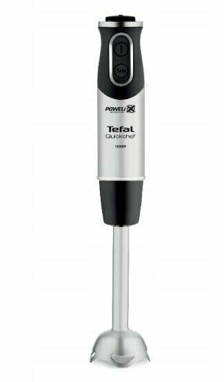 Погружной блендер Tefal HB 659838, серебристый/черный