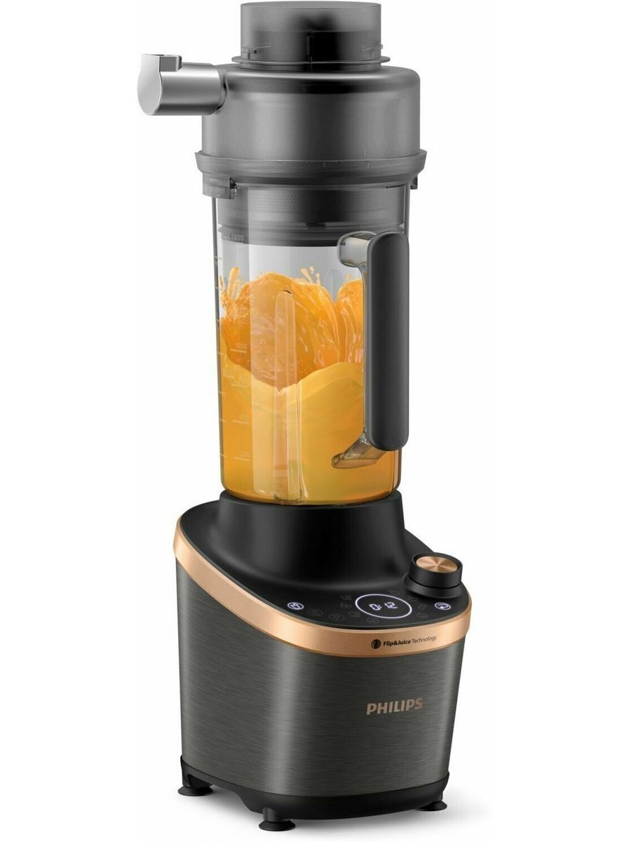 Блендер с модулем соковыжималки Philips HR3770/10 1500 Вт, черный