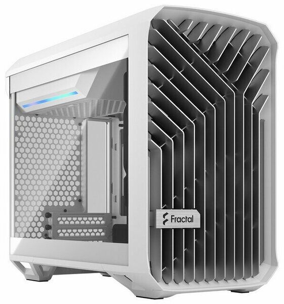 Компьютерный корпус Fractal_Design Torrent Nano White TG Clear Tint (FD-C-TOR1N-03) белый