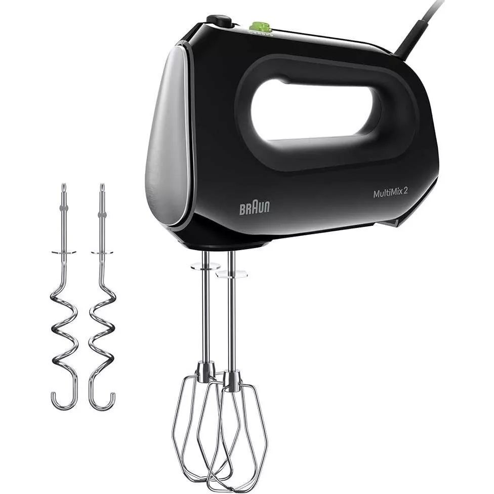 Миксер Braun MultiMix 2 HM 2110 BK 500 Вт, 4 скорости, черный