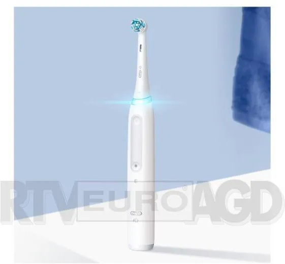 Электрическая зубная щётка Oral-B iO Series 4 White, с зарядной станцией