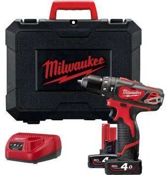 Ударный шуруповёрт Milwaukee M12 BPD-402C 1 4.0 Ah и ЗУ 4933441935