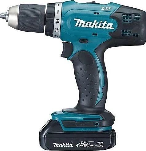 Набор Combo Makita DDF453SYE+BGA452 18V с дрелью-шуруповёртом и УШМ с АКБ 2x1,5 Ah и ЗУ