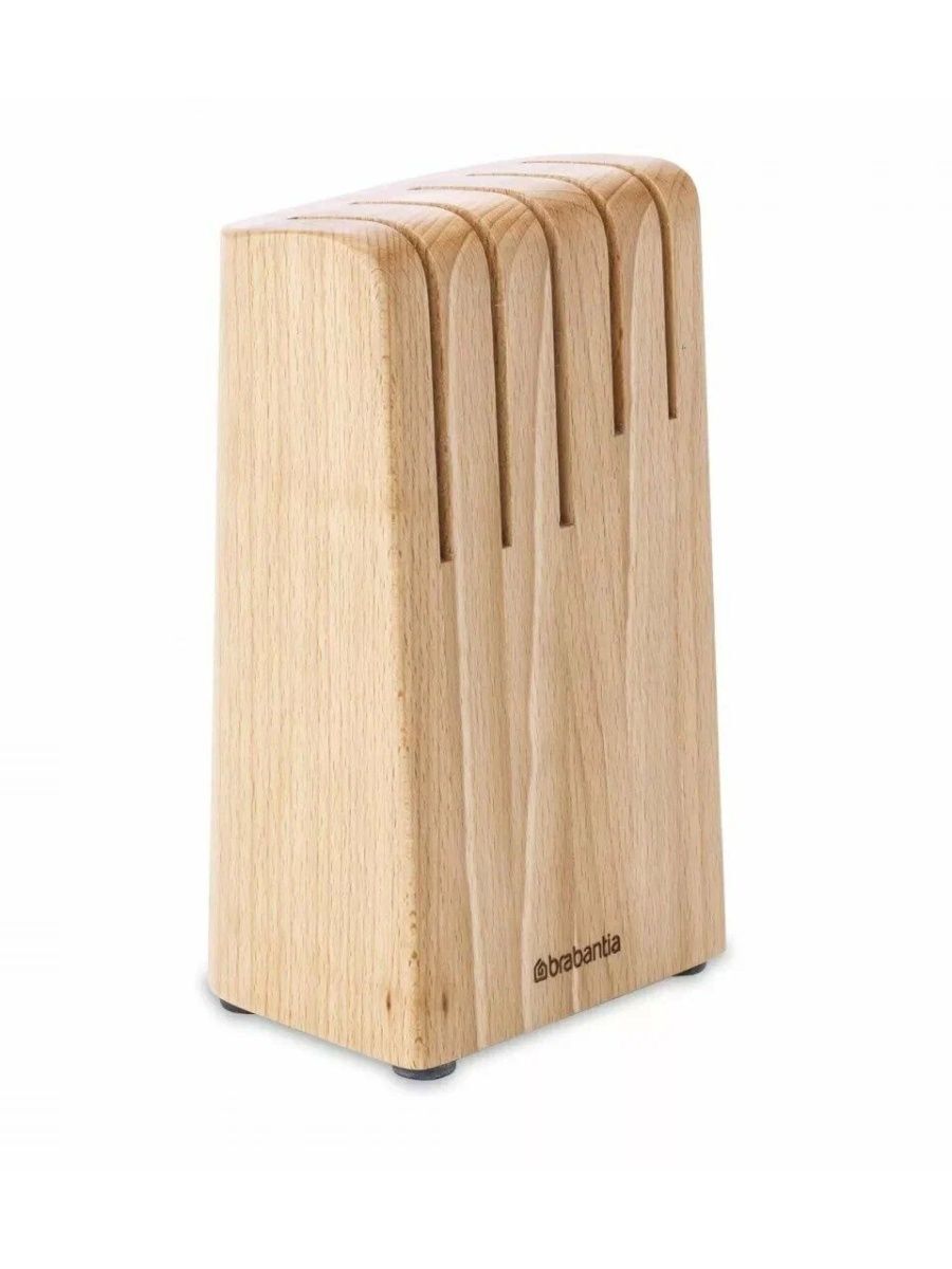Подставка для кухонных ножей, высота 22см, материал бук, Brabantia, Бельгия, 260469