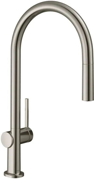 Смеситель для кухни Hansgrohe Talis M54 72802800 сталь черный