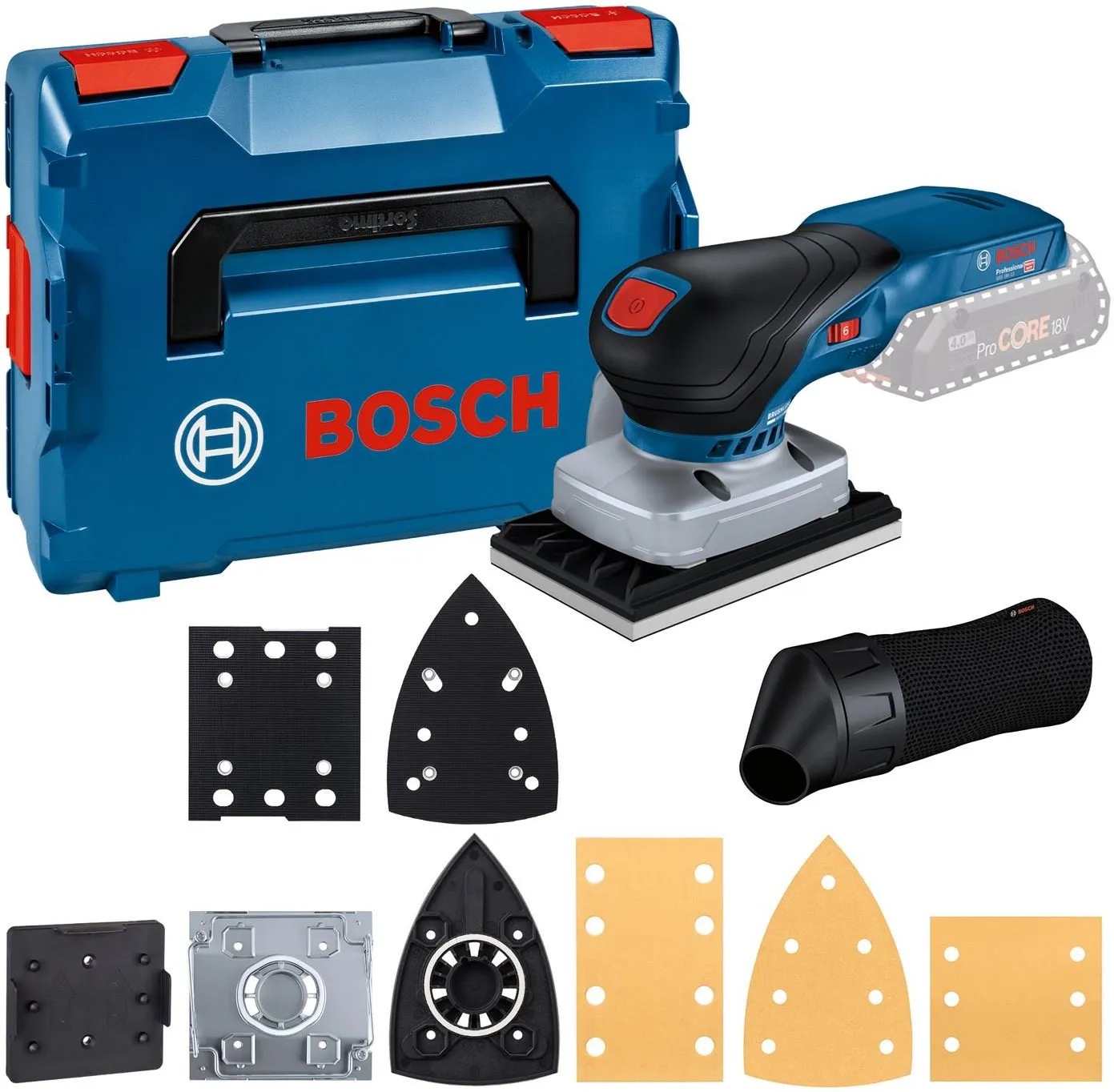 Аккумуляторная ленточная шлифовальная машина Bosch GSS 18V-13 Professional 06019L0101