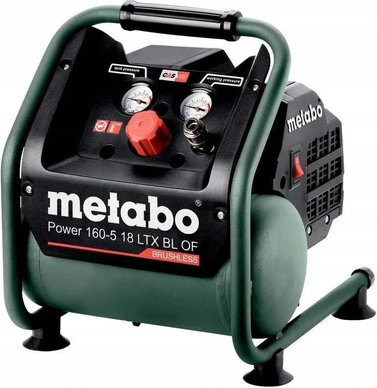 Аккумуляторный безмасляный компрессор Metabo Power 160-5 18 LTX BL OF 601521850 без АКБ и ЗУ