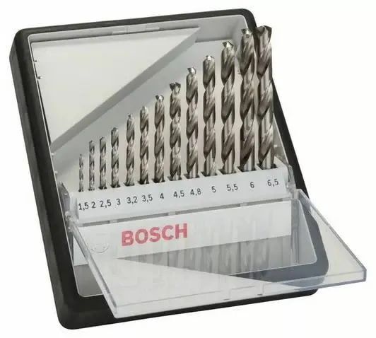 Набор сверл Bosch HSS-G Robust Line, 13 шт. (2607010538)