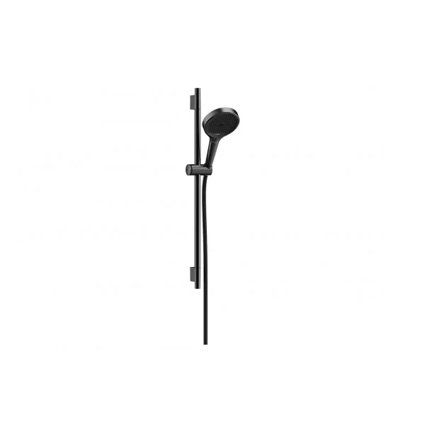 Душевой комплект Hansgrohe Rainfinity S 130 28746340 EcoSmart 3jet, шлифованный чёрный хром