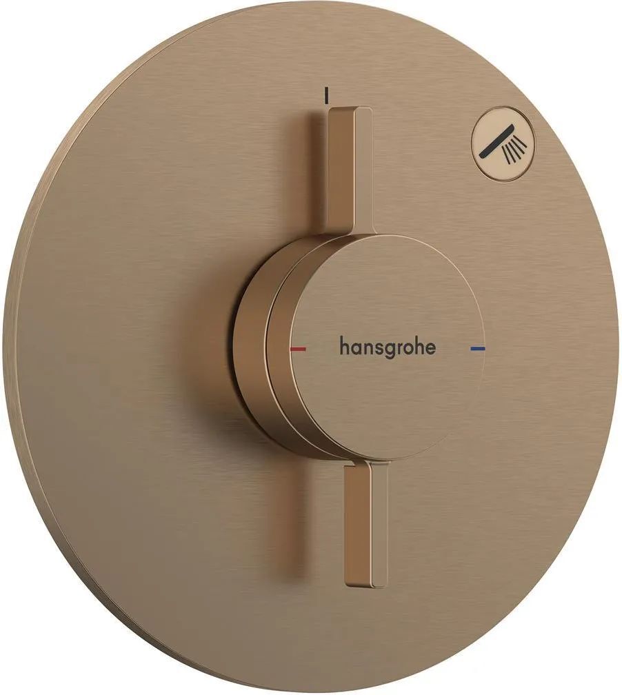 Смеситель для душа Hansgrohe Duoturn S 75618140 Матовая бронза