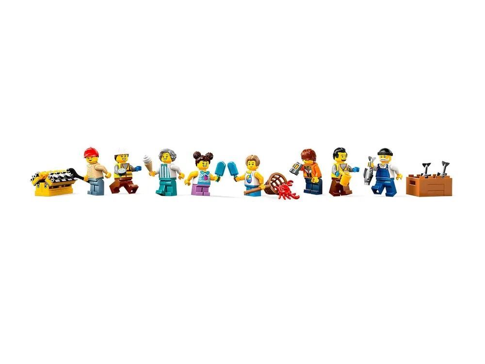 Конструктор LEGO City 60422 порт с грузовым кораблем